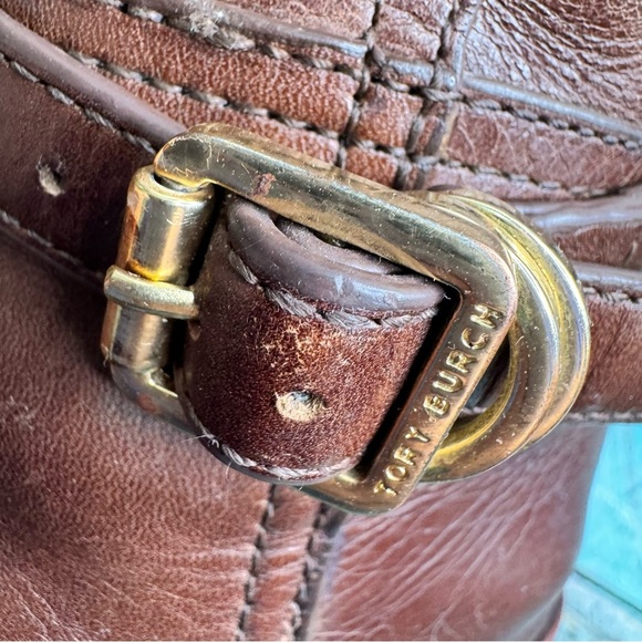 Tory Burch Marlene Riding Boots Size 7.5 - Picture 5 of 16